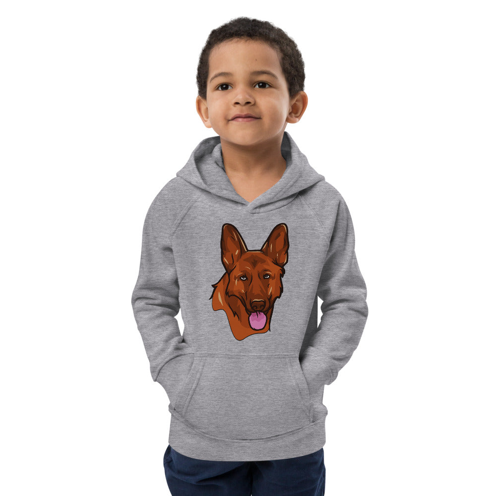 German Shepherd Dog Head, Hoodies, No. 0527