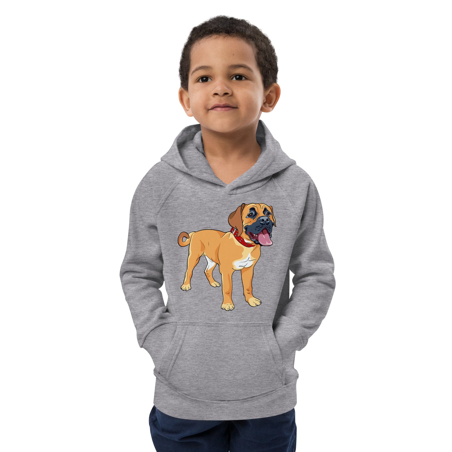 Cute Boerboel Dog Hoodie, No. 0250