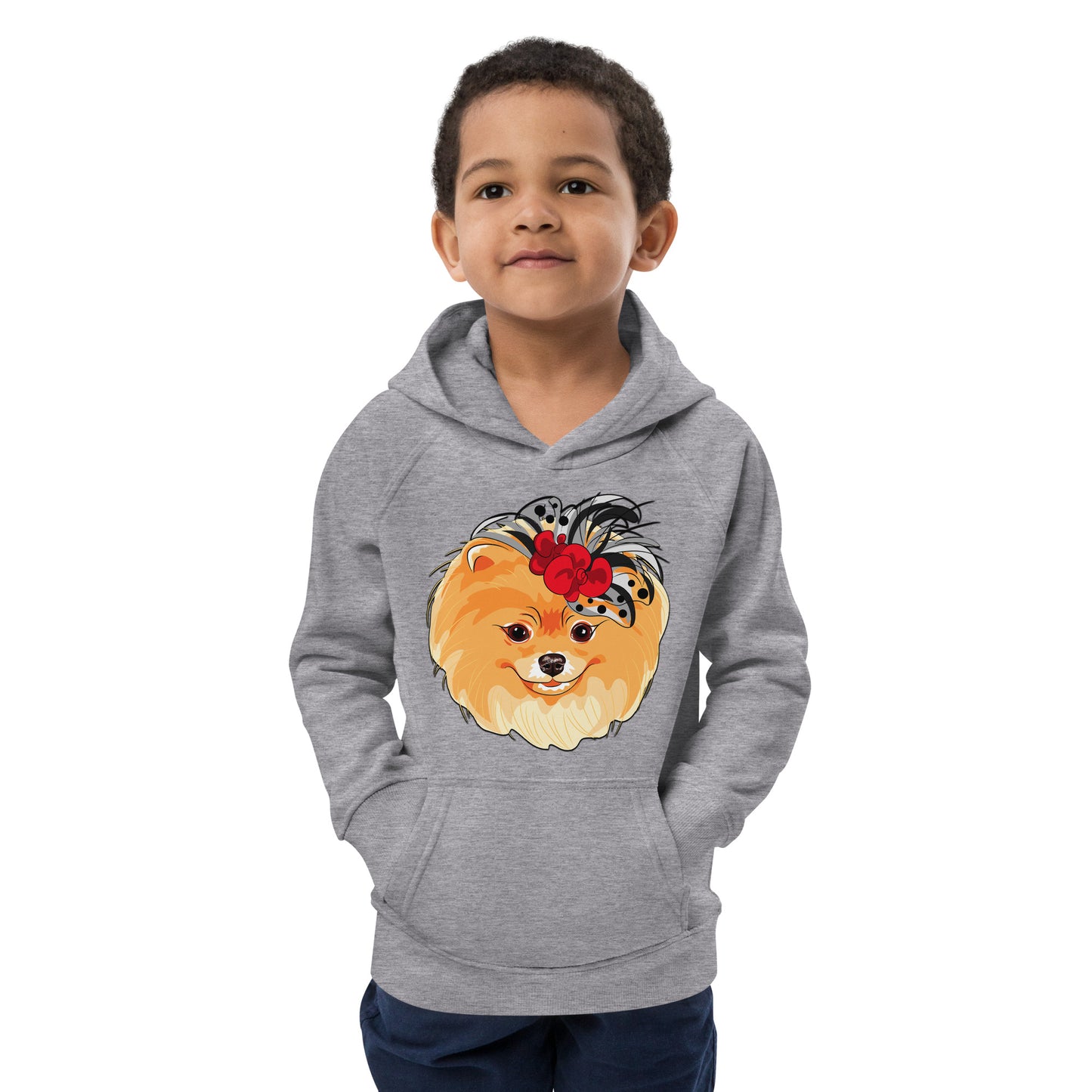 Lovely Dog Face Hoodie, No. 0540