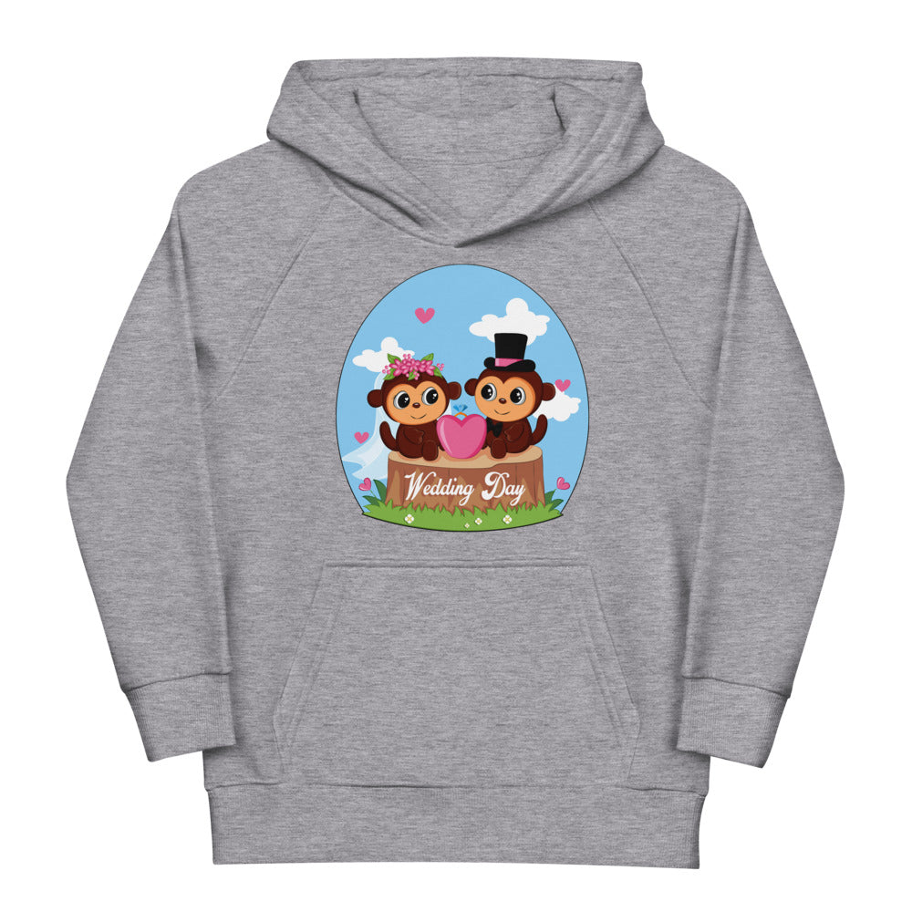 Lovely Monkeys Wedding Day, Hoodies, No. 0060