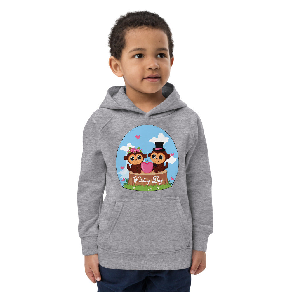 Lovely Monkeys Wedding Day, Hoodies, No. 0060