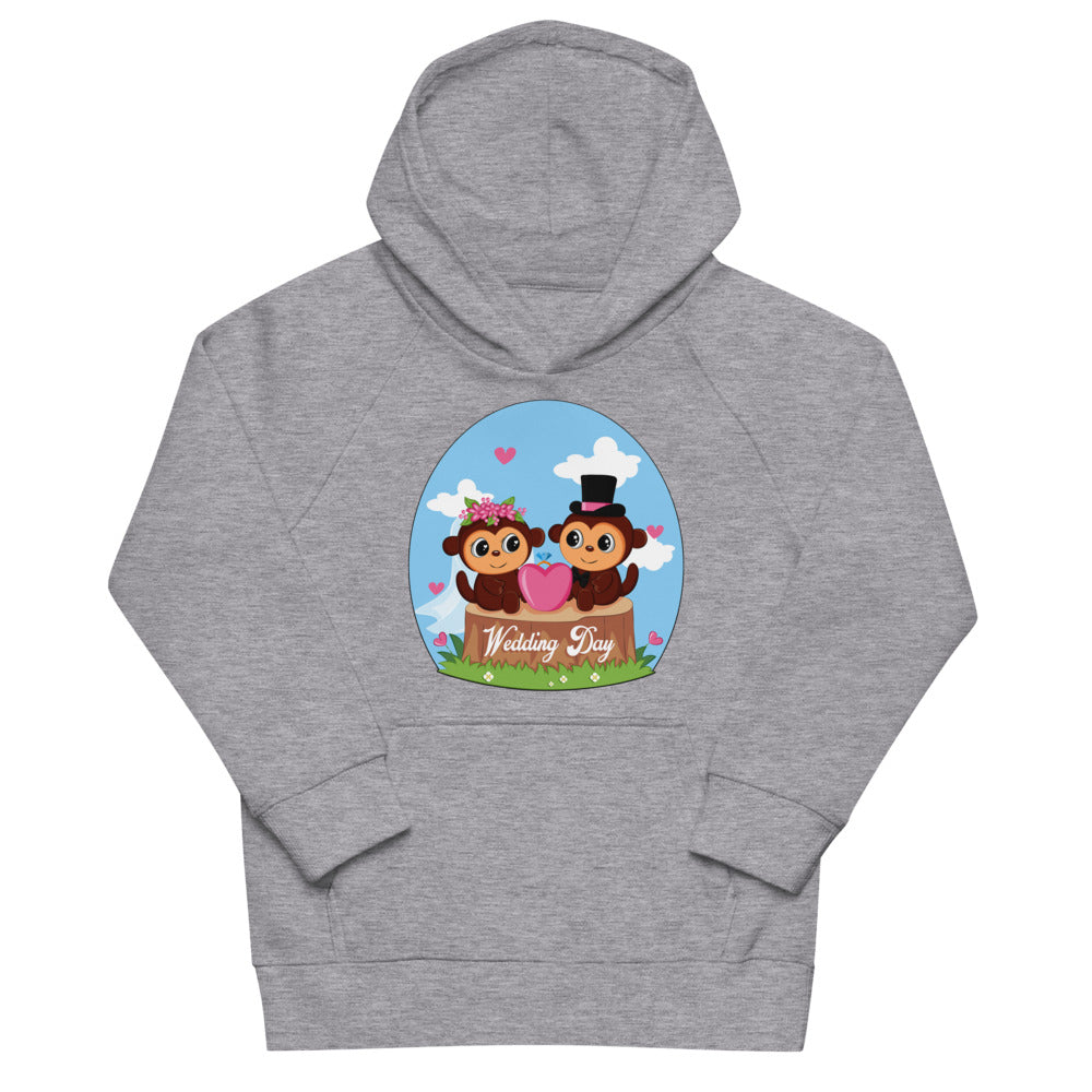 Lovely Monkeys Wedding Day, Hoodies, No. 0060