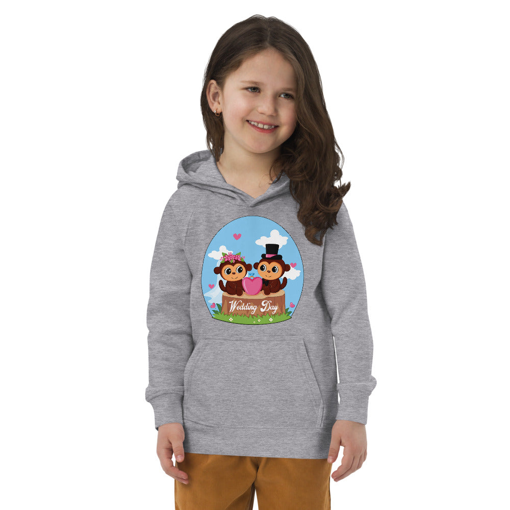 Lovely Monkeys Wedding Day, Hoodies, No. 0060