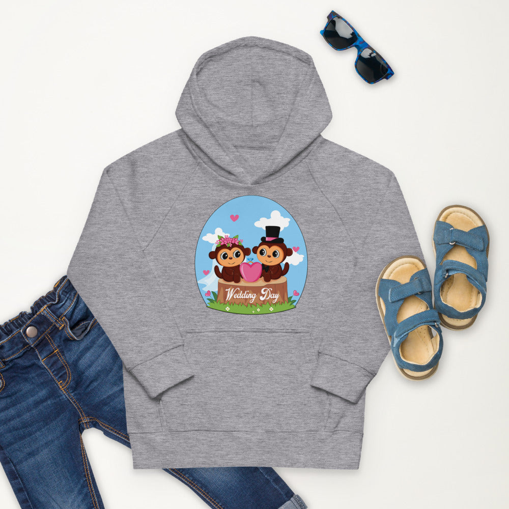 Lovely Monkeys Wedding Day, Hoodies, No. 0060