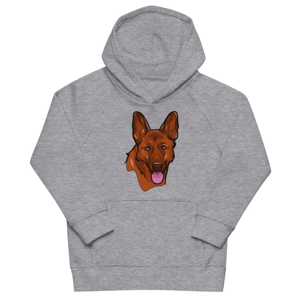 German Shepherd Dog Head, Hoodies, No. 0527