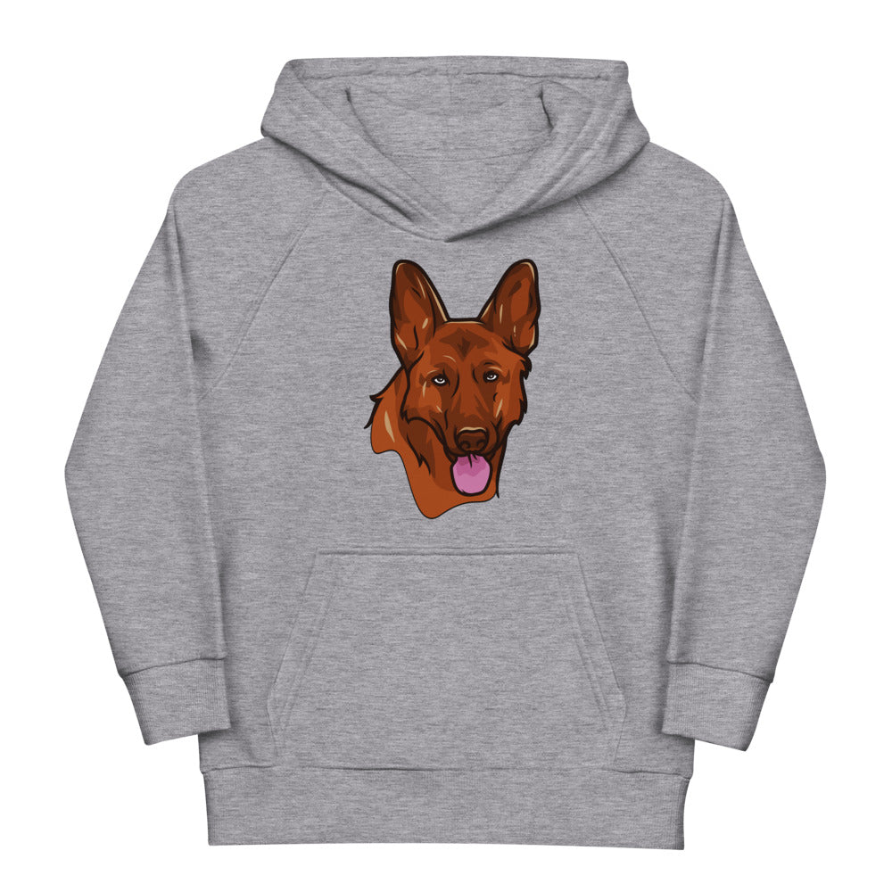 German Shepherd Dog Head, Hoodies, No. 0527