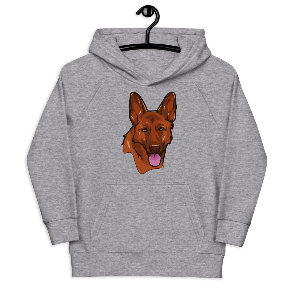 German Shepherd Dog Head, Hoodies, No. 0527