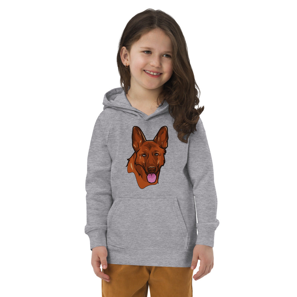 German Shepherd Dog Head, Hoodies, No. 0527