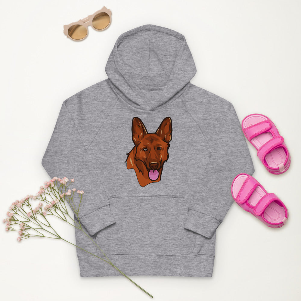 German Shepherd Dog Head, Hoodies, No. 0527