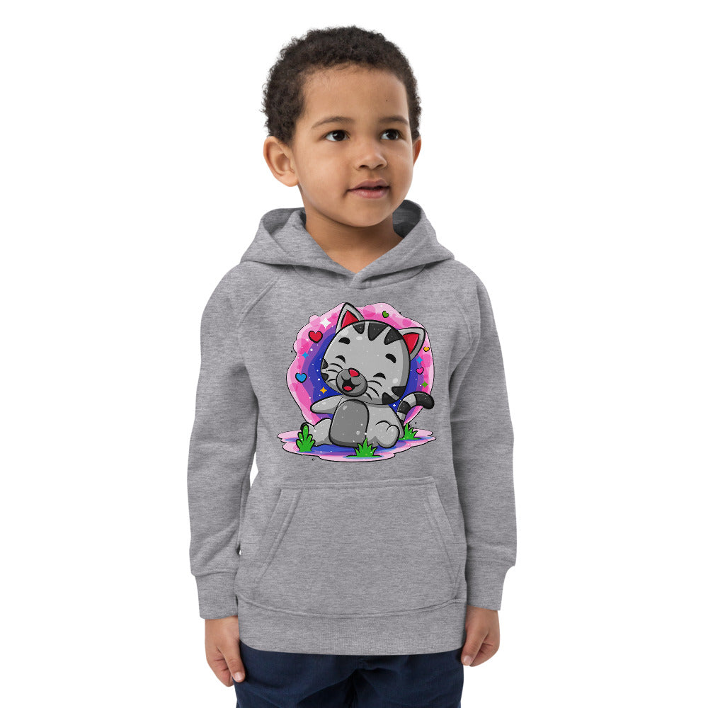 Happy Cat Laughing in the Garden, Hoodies, No. 0530