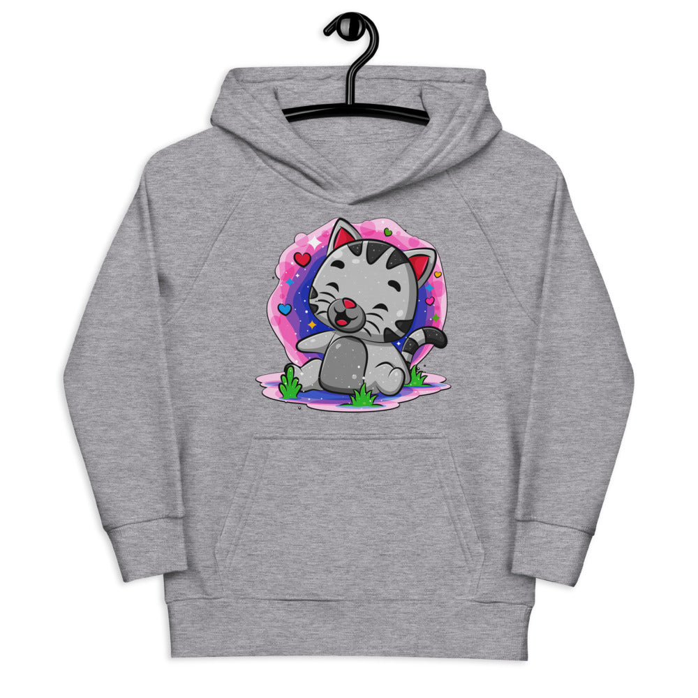 Happy Cat Laughing in the Garden, Hoodies, No. 0530