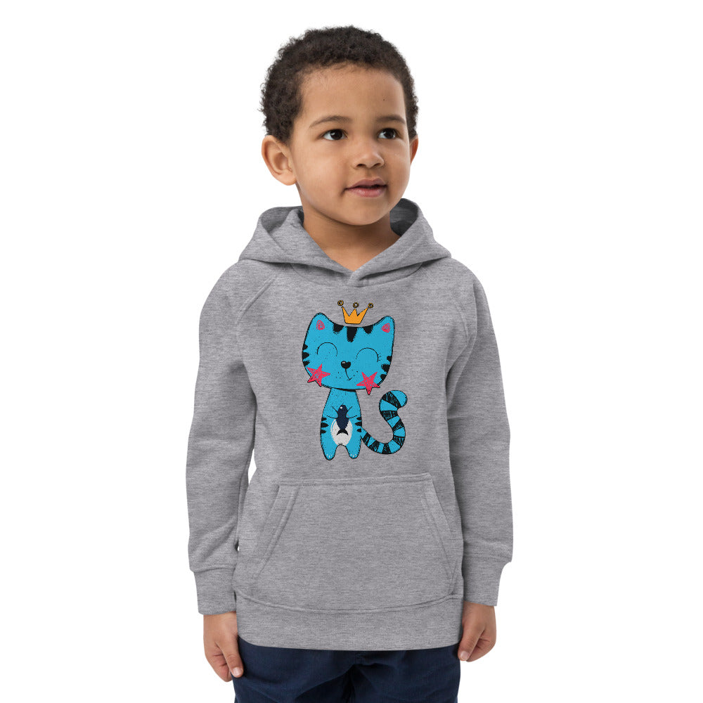 Lovely Cat with Fish, Hoodies, No. 0537