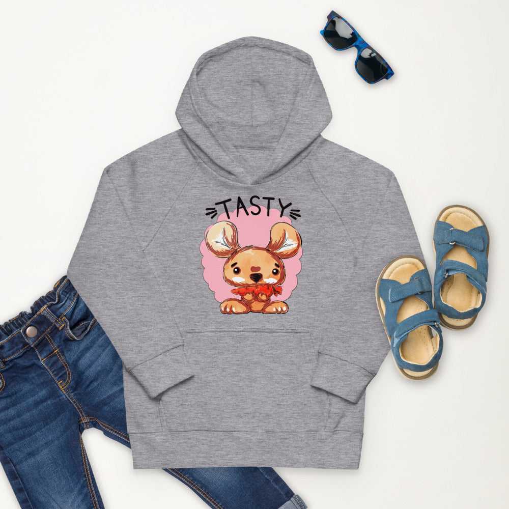 Mouse with Carrot, Hoodies, No. 0043