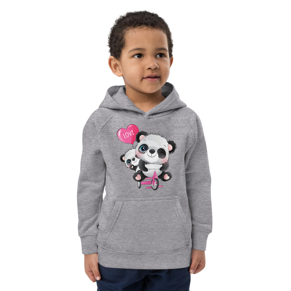 Panda Riding Bicycle, Hoodies, No. 0488