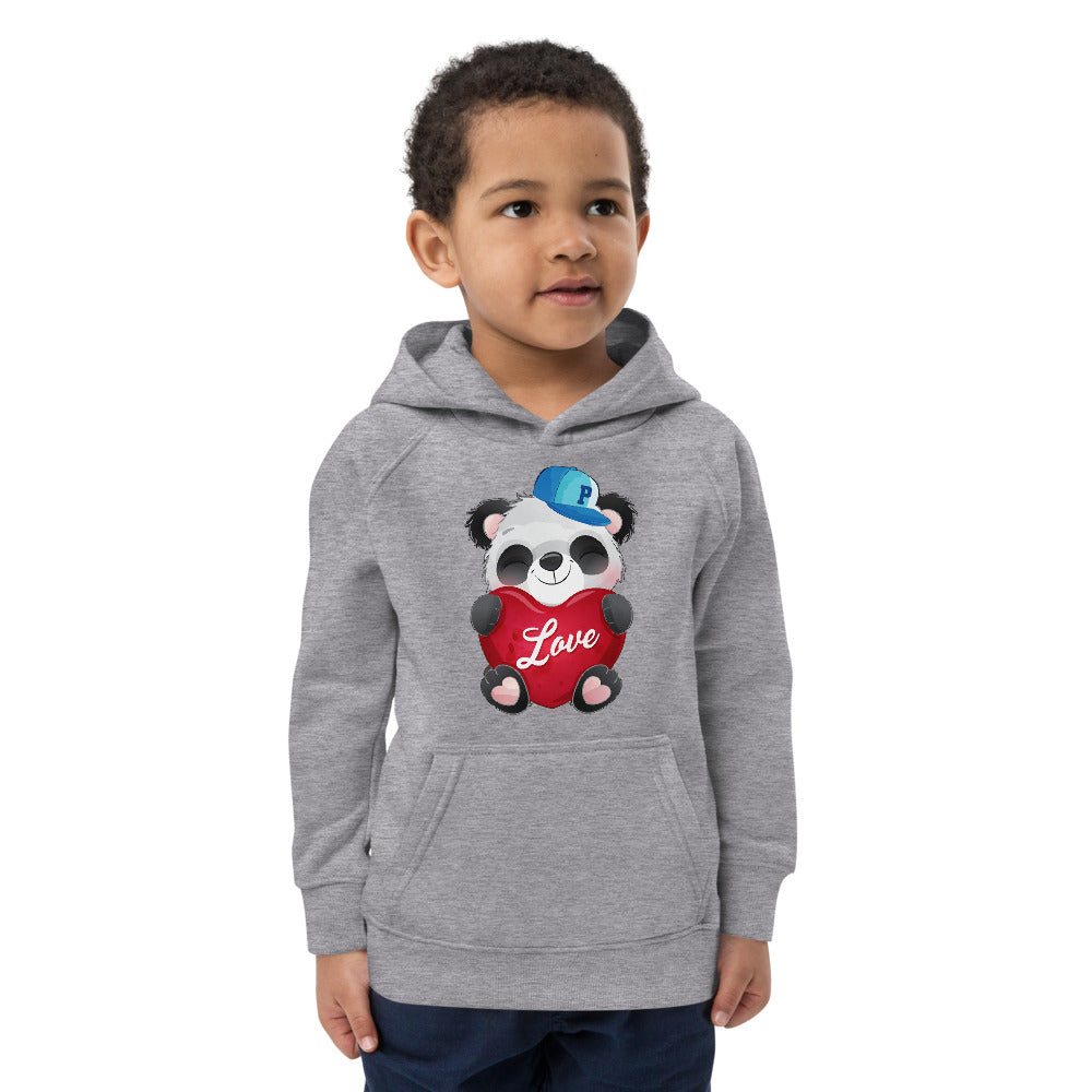 Panda with Heart, Hoodies, No. 0032