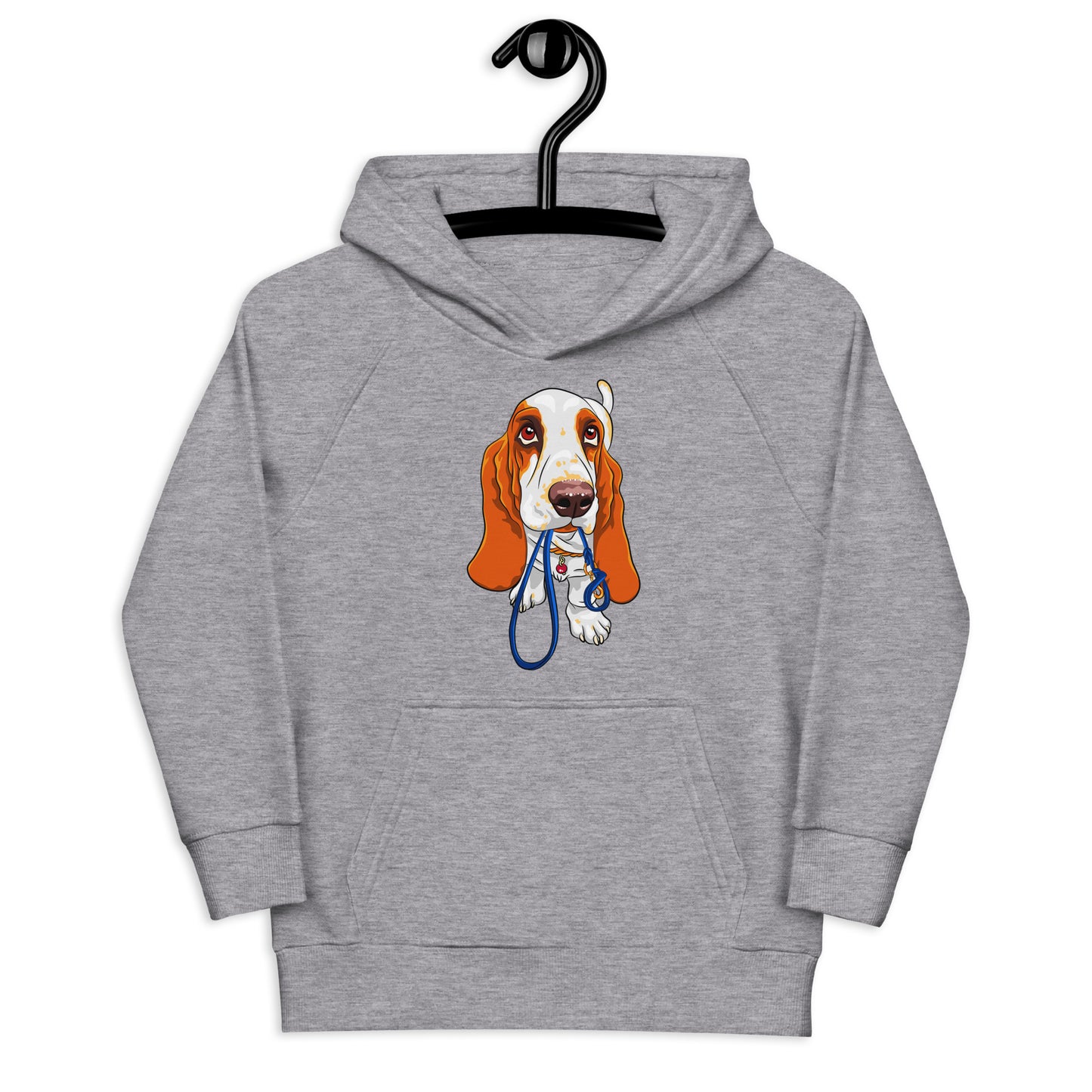 Basset Hound Dog Hoodie, No. 0570