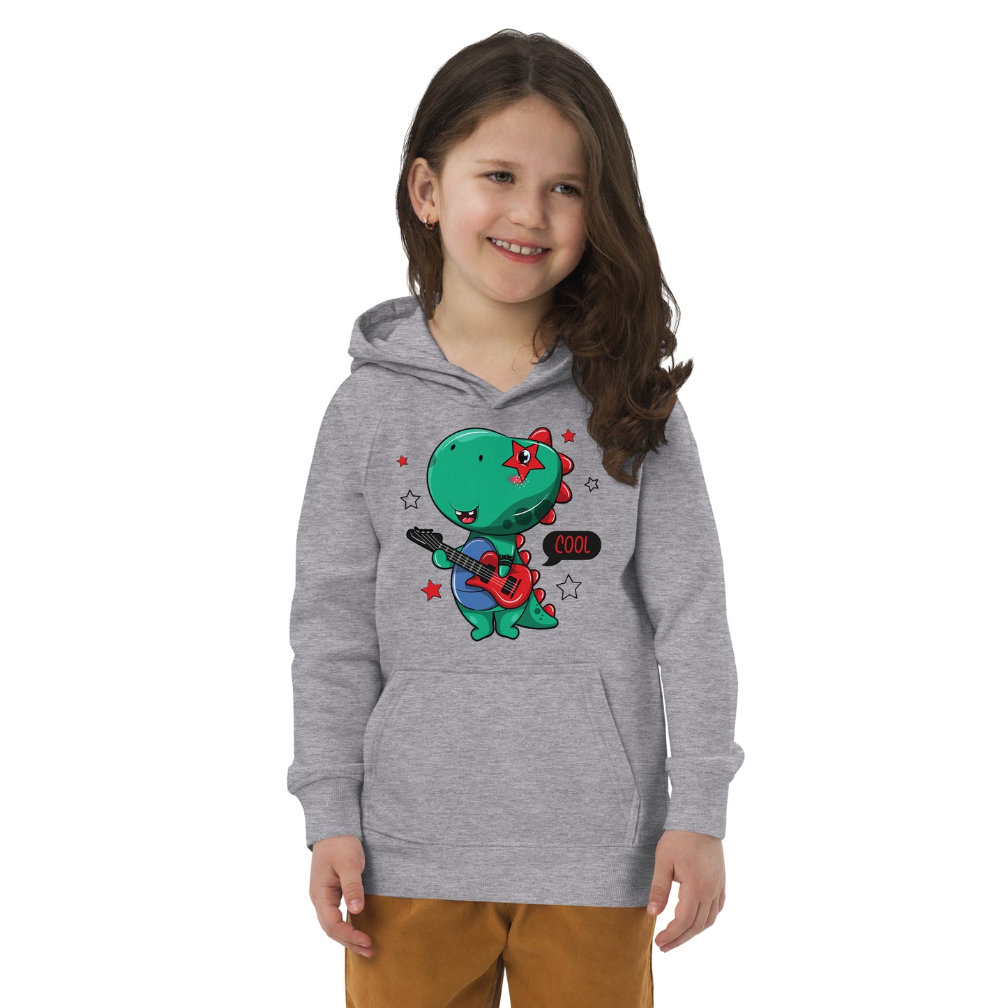 Rock Star Dinosaur Hoodie, No. 0492