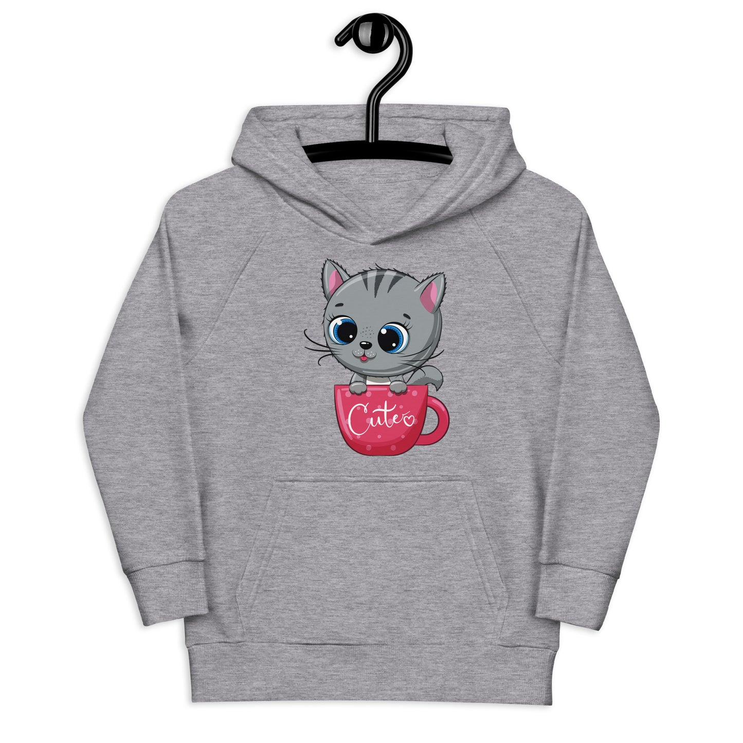 Cute Baby Cat Inside Cup Hoodie, No. 0268