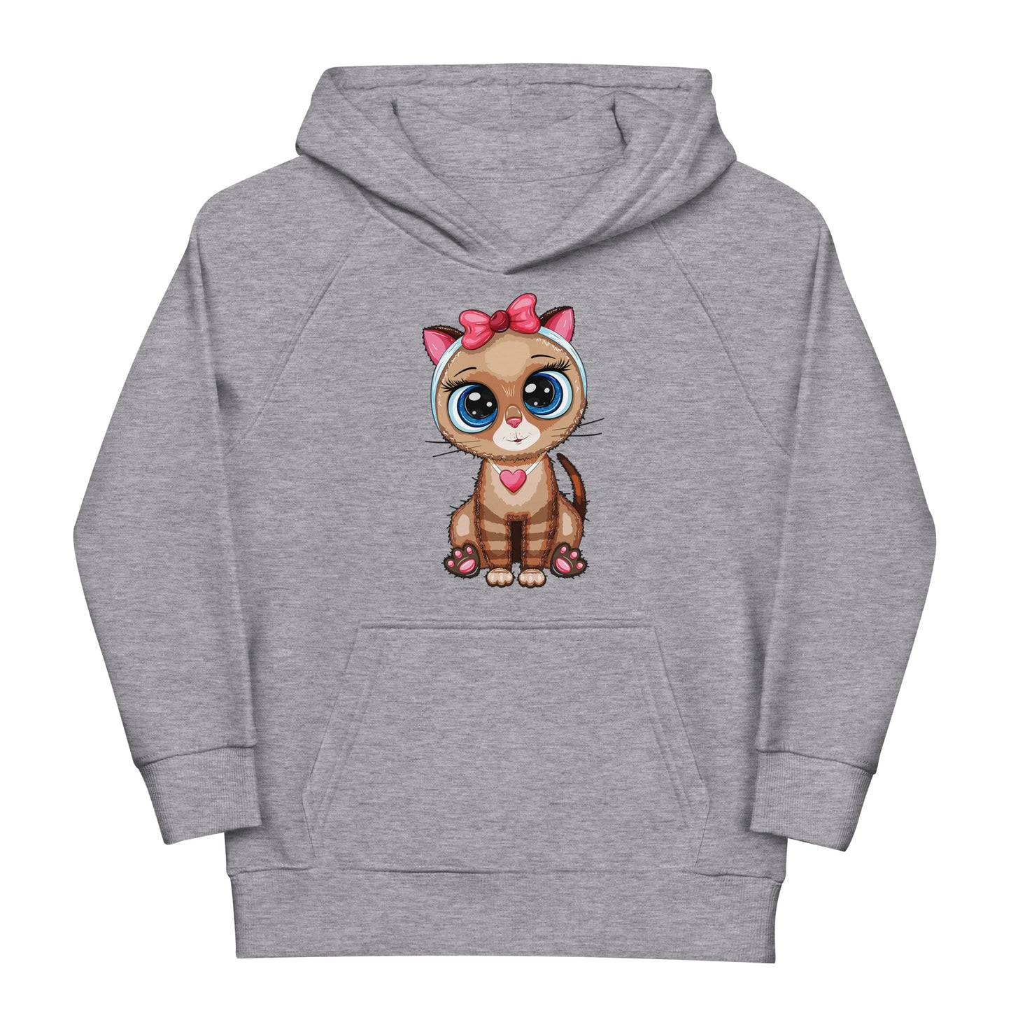 Cute Baby Cat with Big Eyes Hoodie, No. 0273