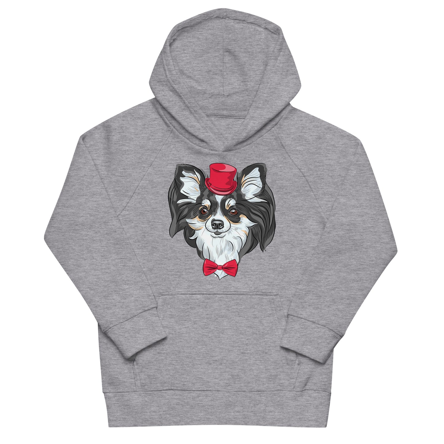 Chihuahua dog wears a red tie Hoodie, No. 0112