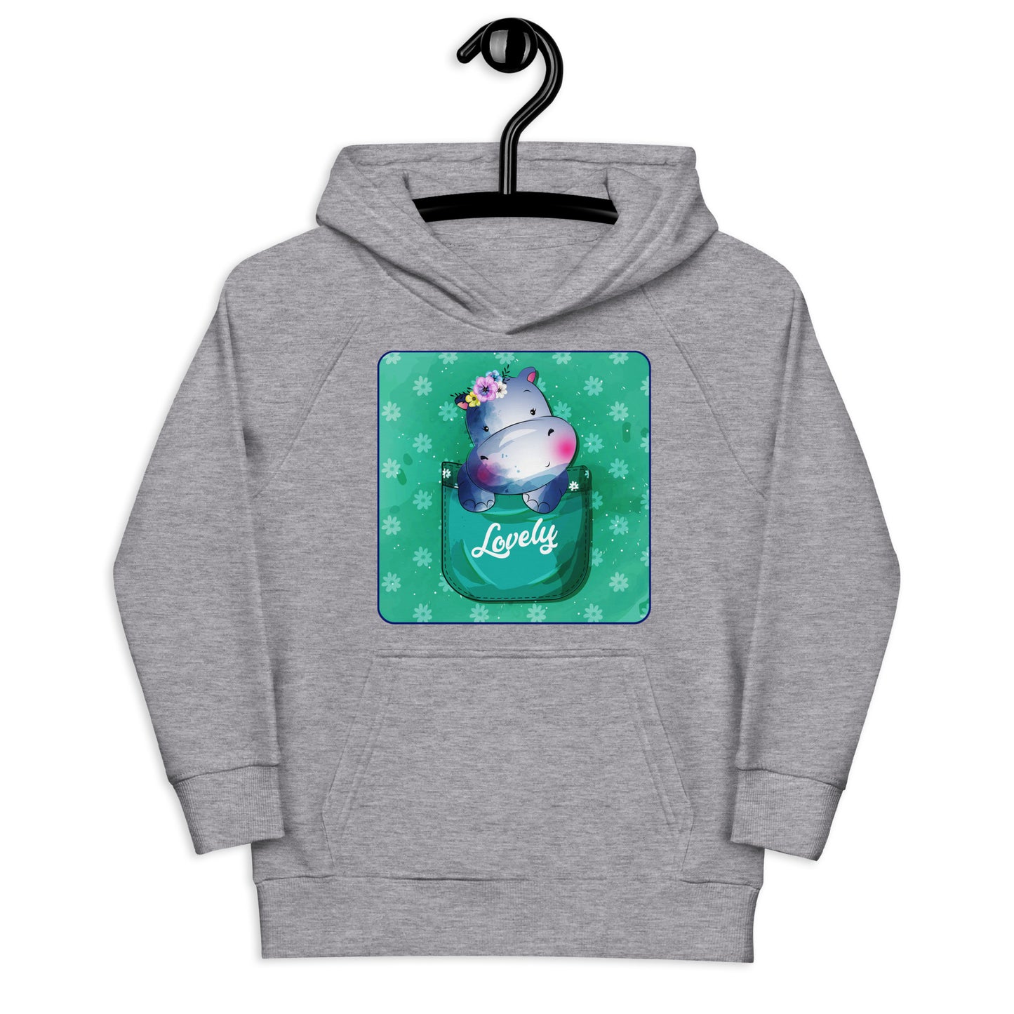 Hippo Inside Pocket Hoodie, No. 0458