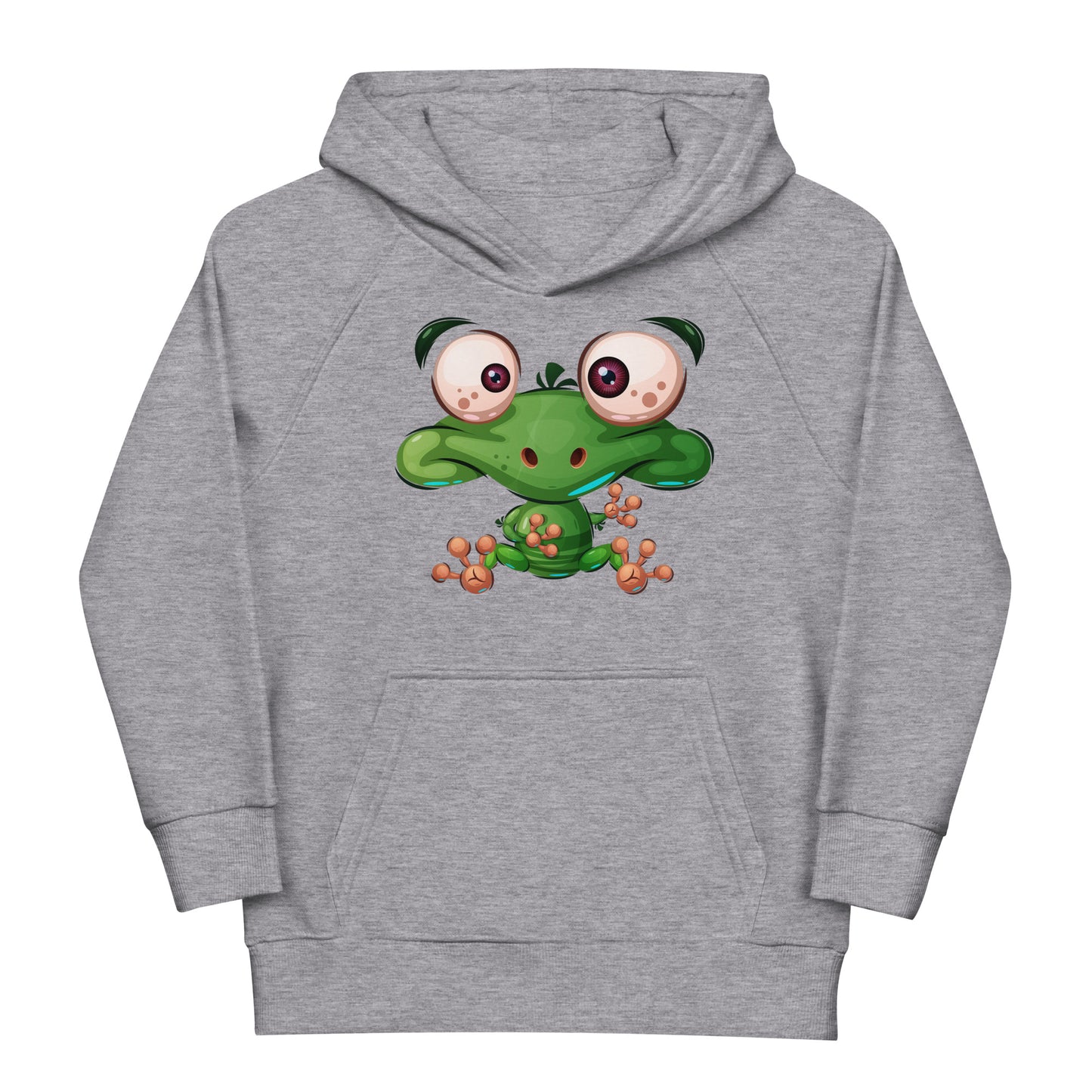 Comic Frog Hoodie, No. 0036