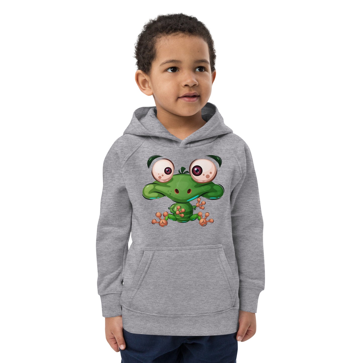 Comic Frog Hoodie, No. 0036