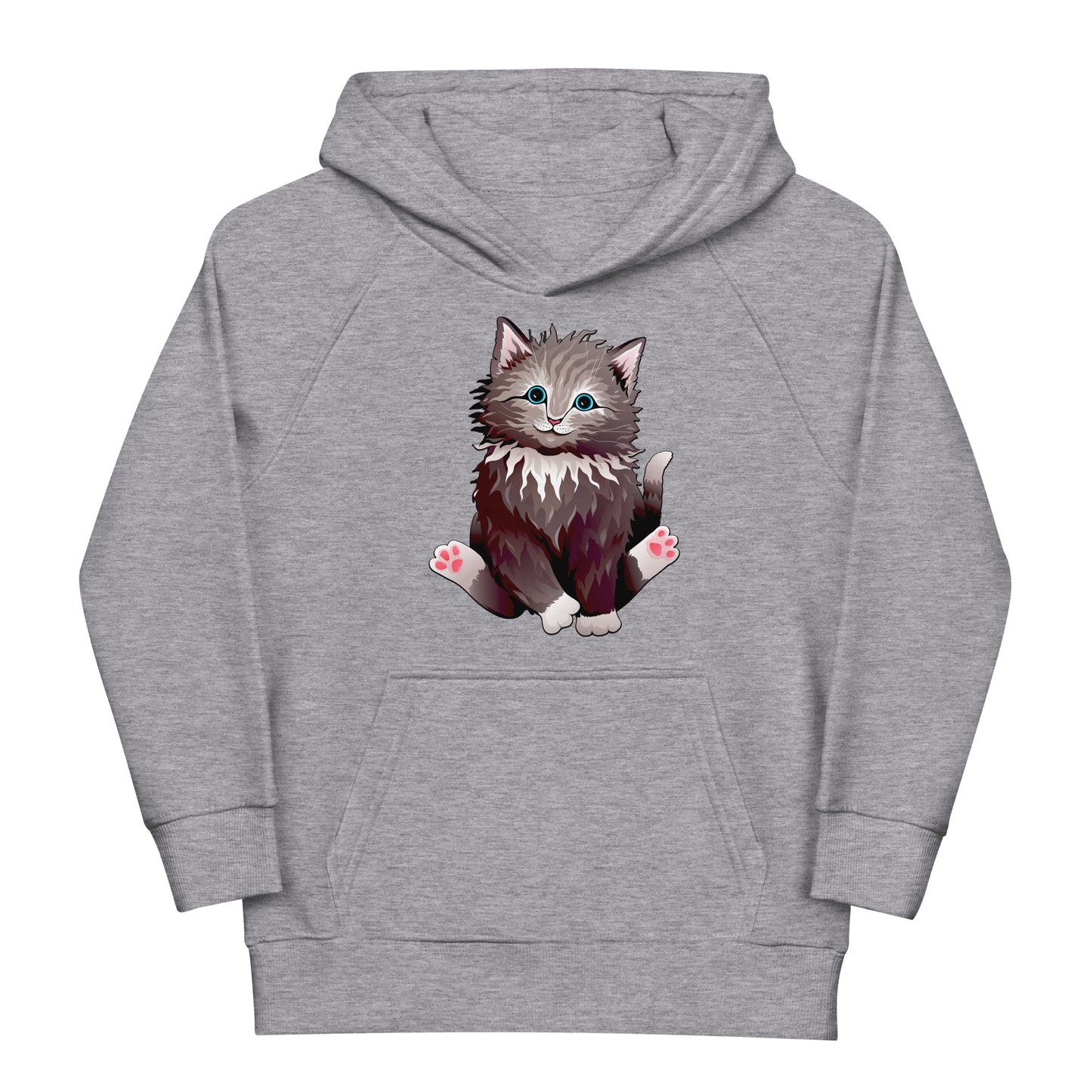 Cute Cat Smiling Hoodie, No. 0160