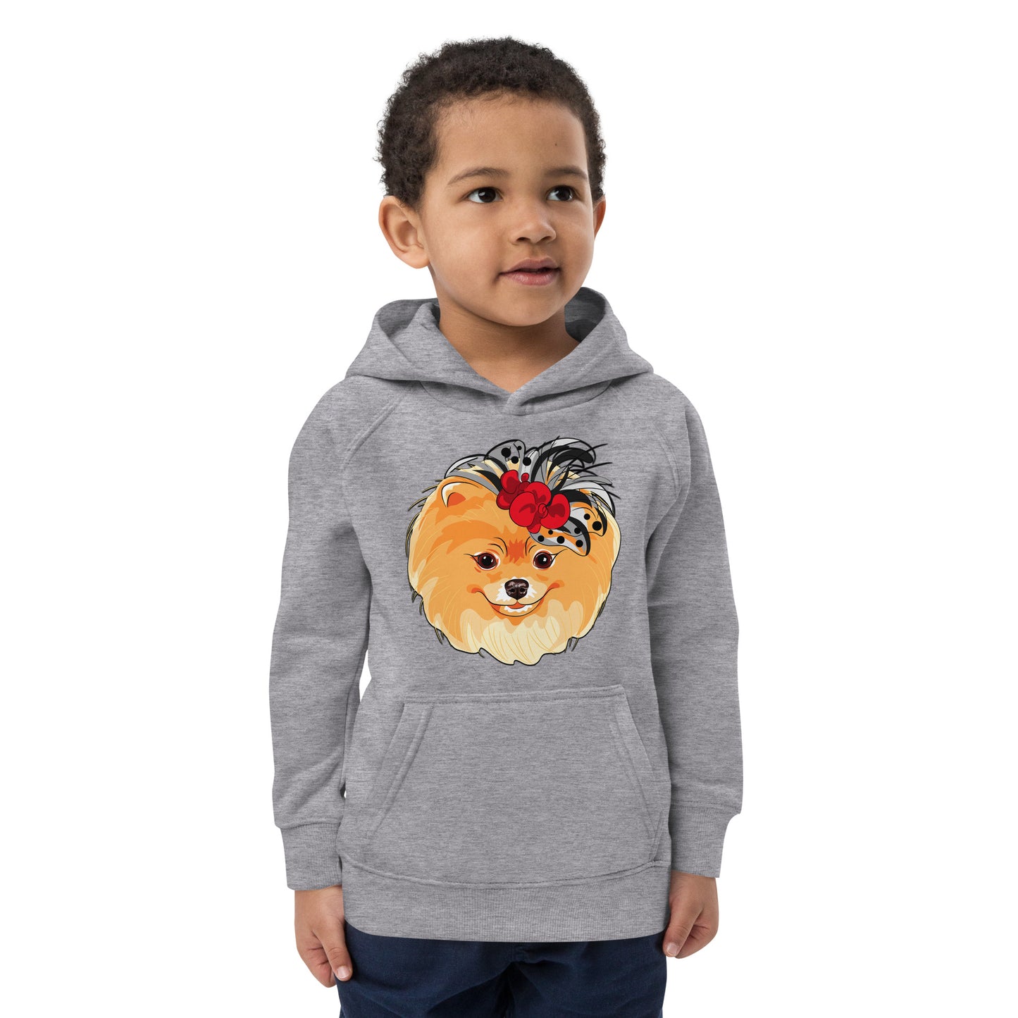 Lovely Dog Face Hoodie, No. 0540