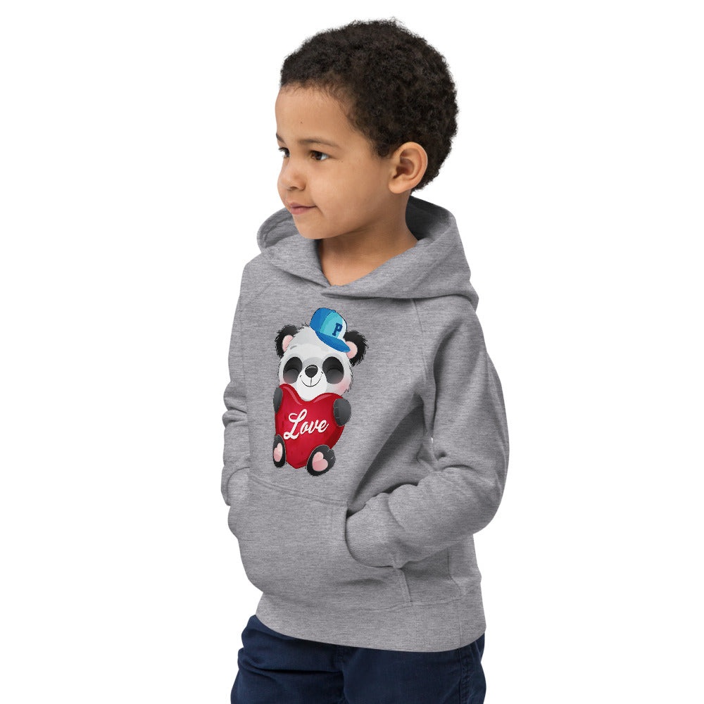 Panda with Heart, Hoodies, No. 0032