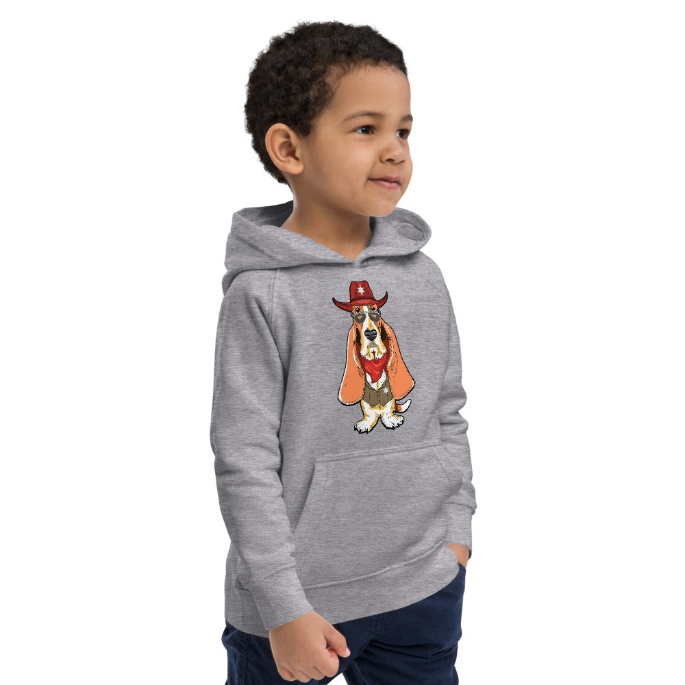 Basset Hound Dog as Sheriff, Hoodies, No. 0569