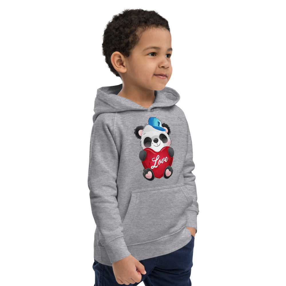 Panda with Heart, Hoodies, No. 0032