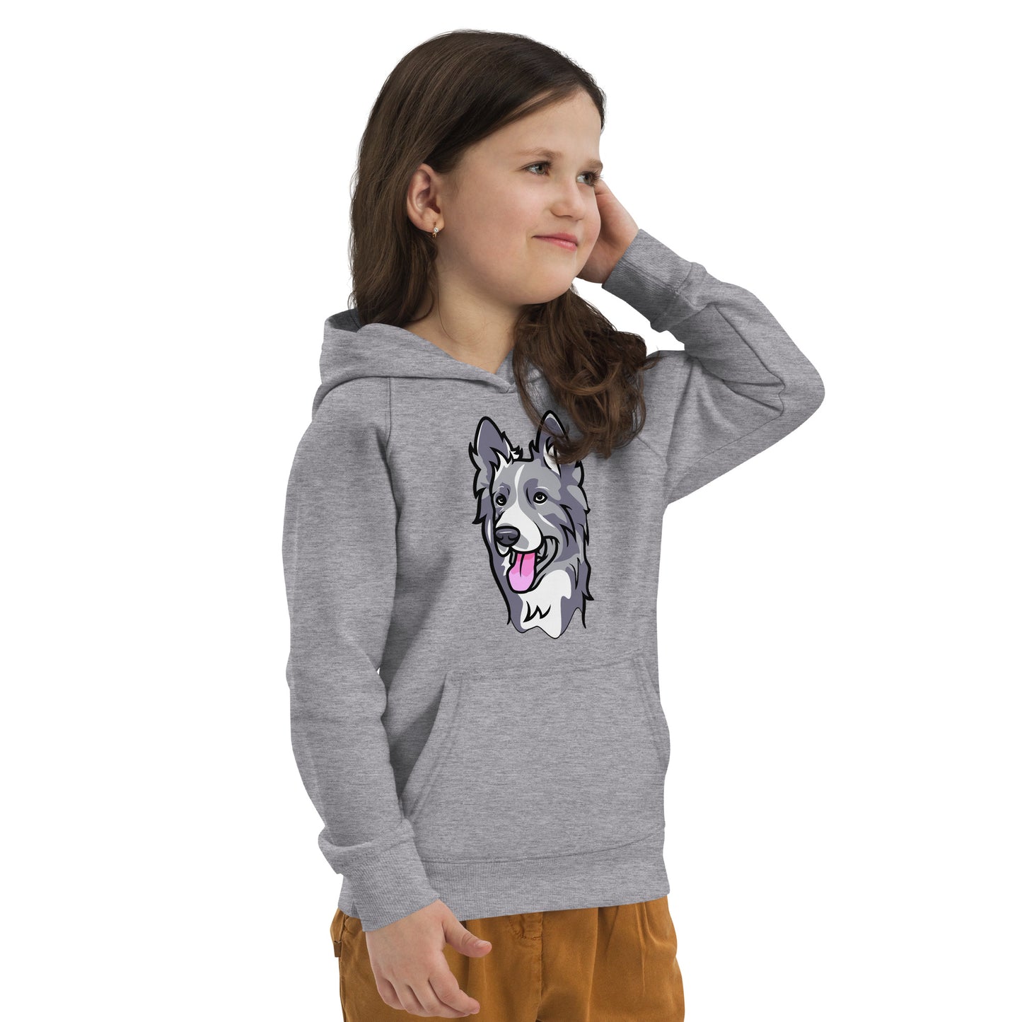 Border Collie Dog Hoodie, No. 0106