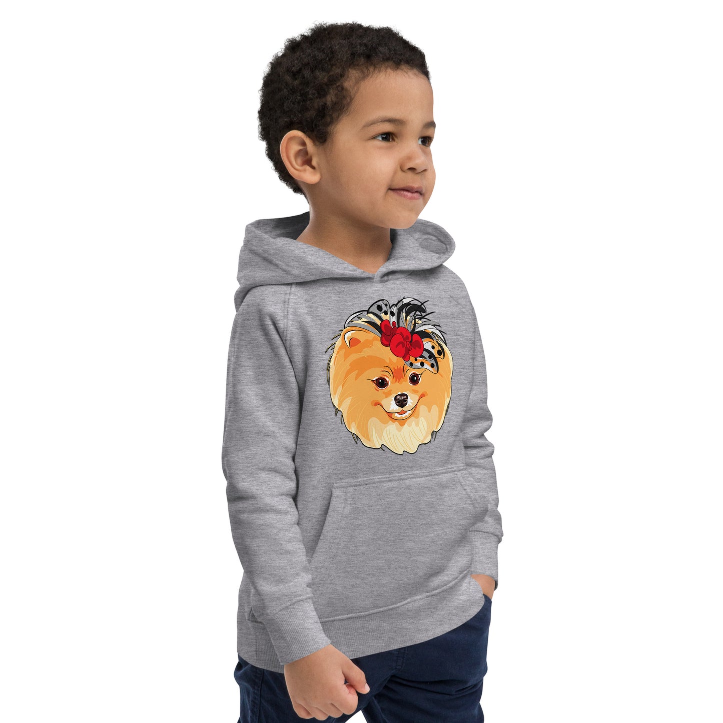 Lovely Dog Face Hoodie, No. 0540