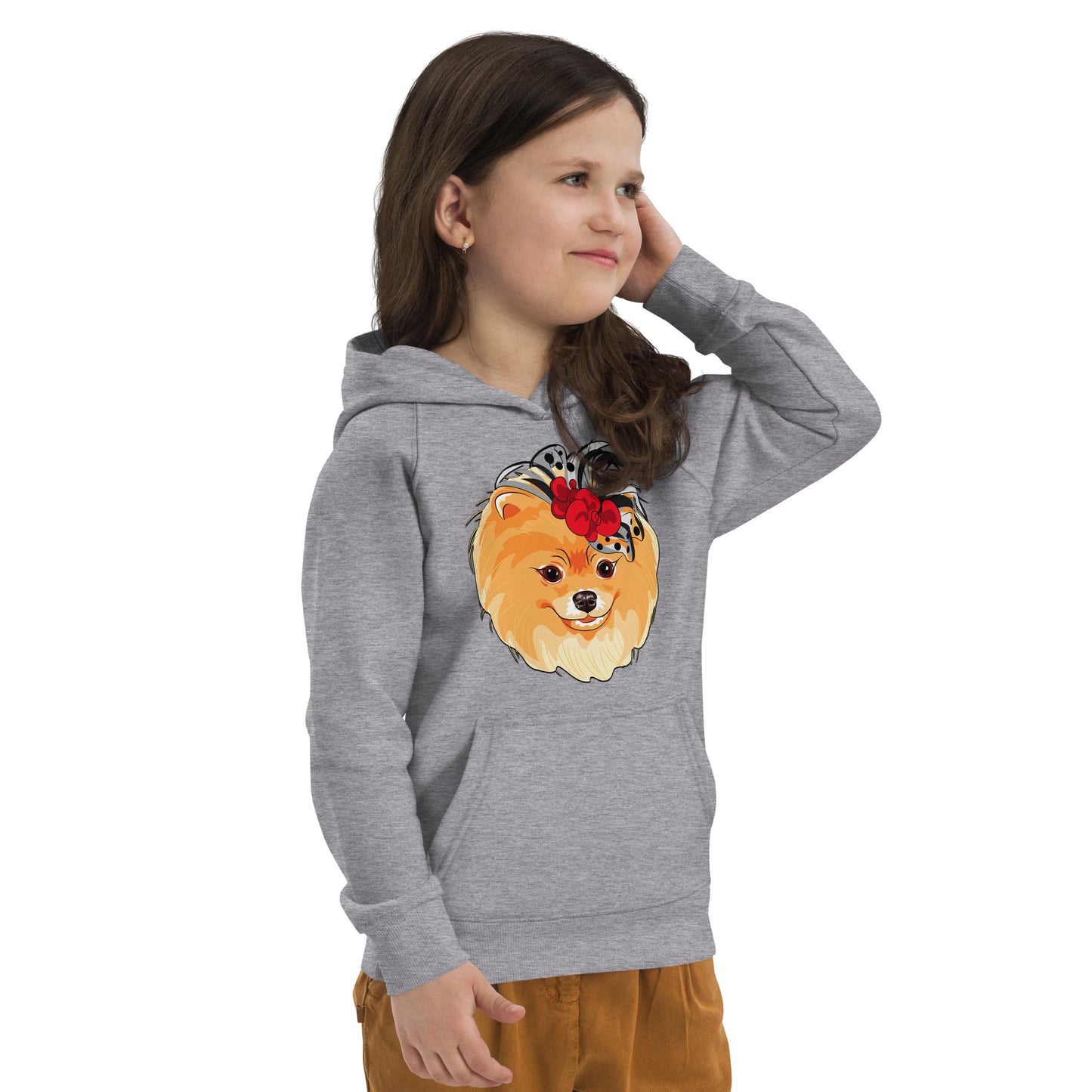 Lovely Dog Face Hoodie, No. 0540