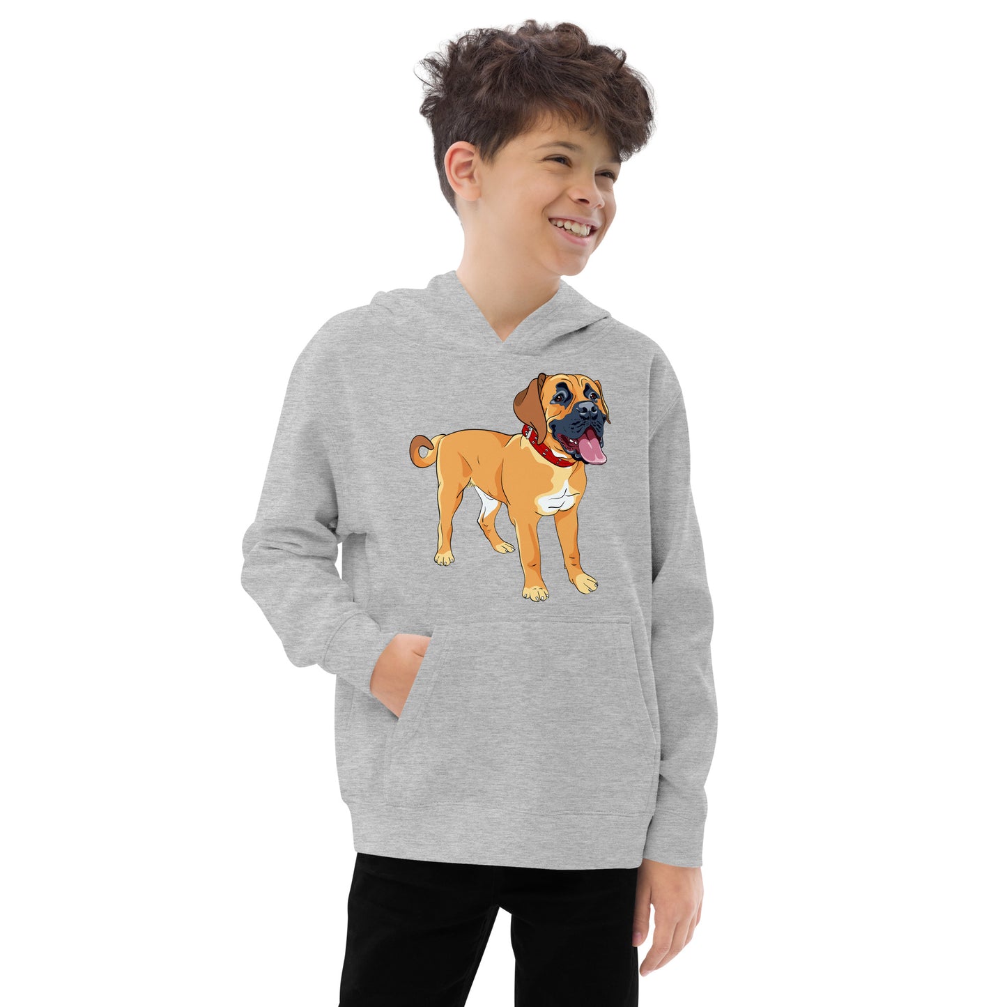 Cute Boerboel Dog Hoodie, No. 0250