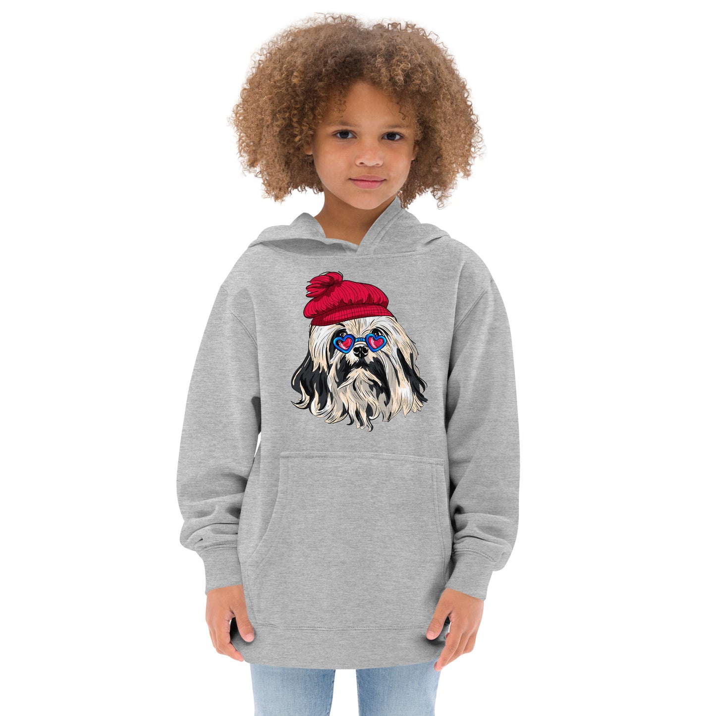 Cute Lowchen Dog Hoodie,  No. 0598