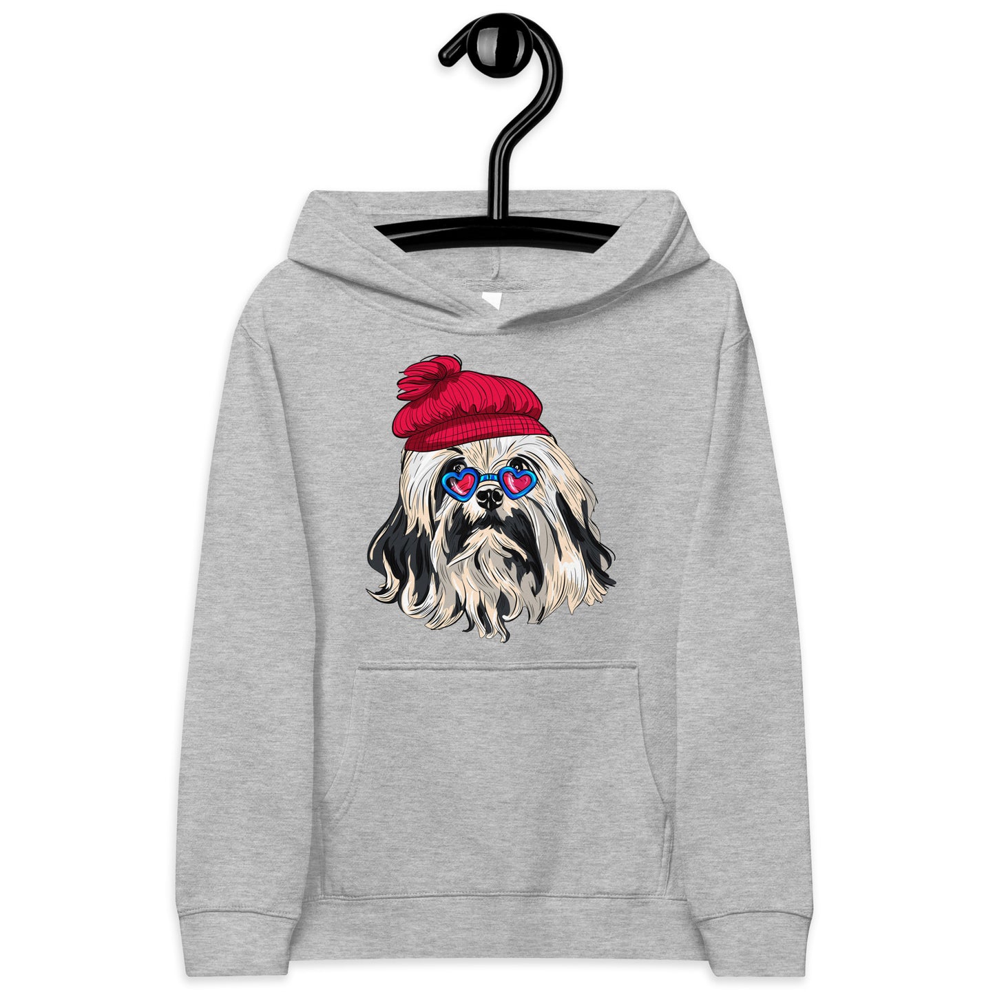 Cute Lowchen Dog Hoodie,  No. 0598