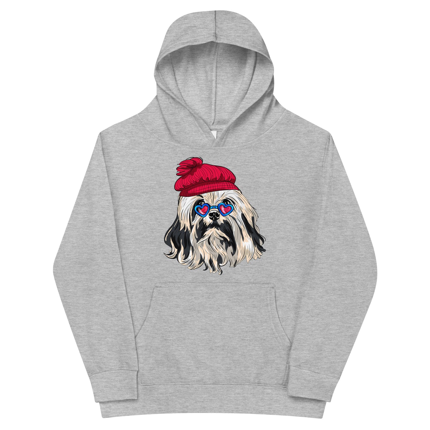 Cute Lowchen Dog Hoodie,  No. 0598