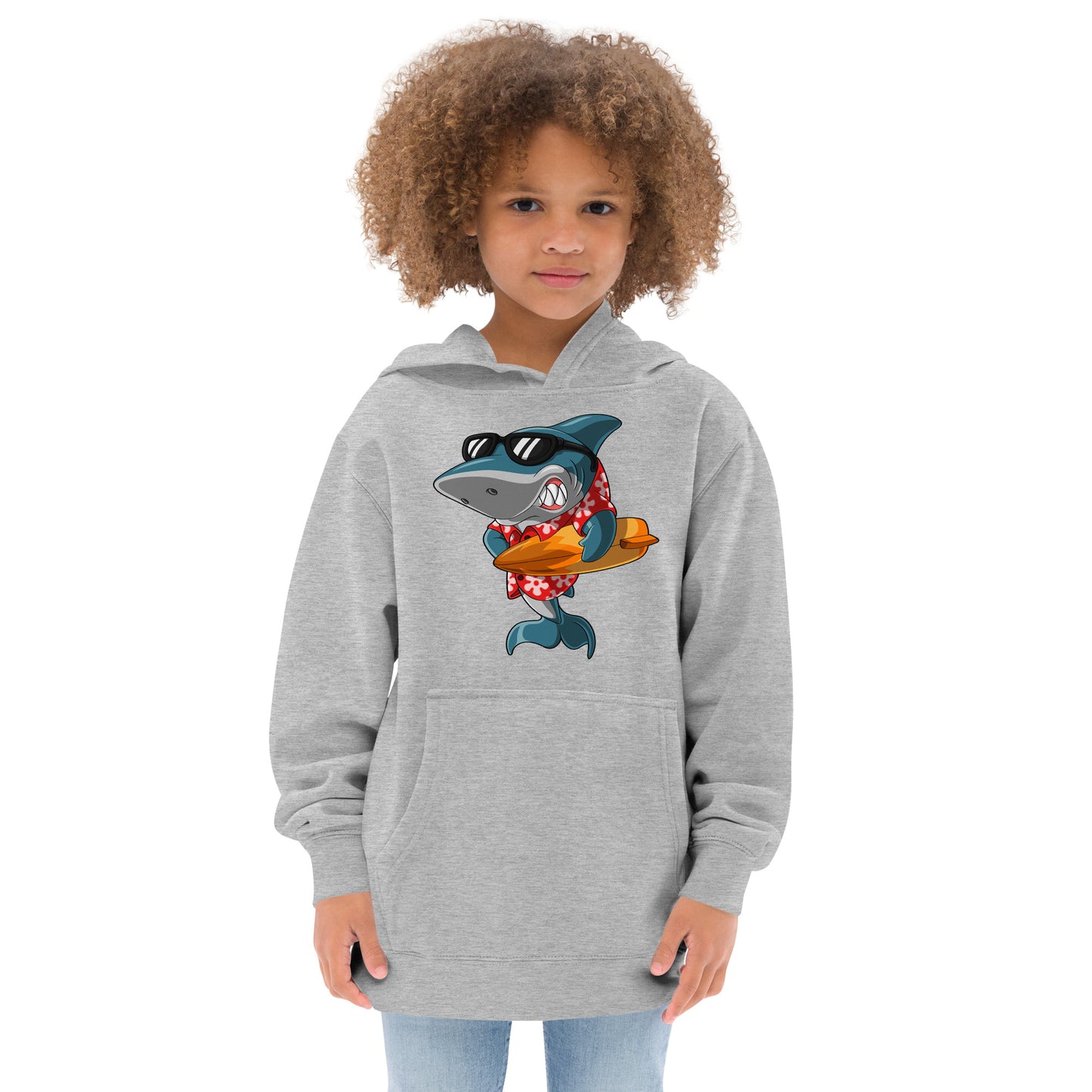 Cool Shark Surfing Hoodie, No. 0133