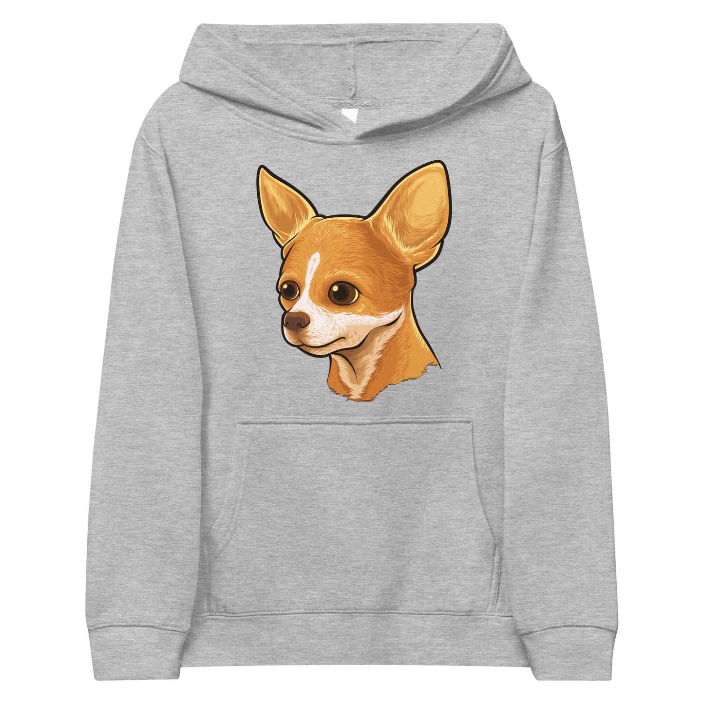 Chihuahua Dog Portrait Hoodie, No. 0572