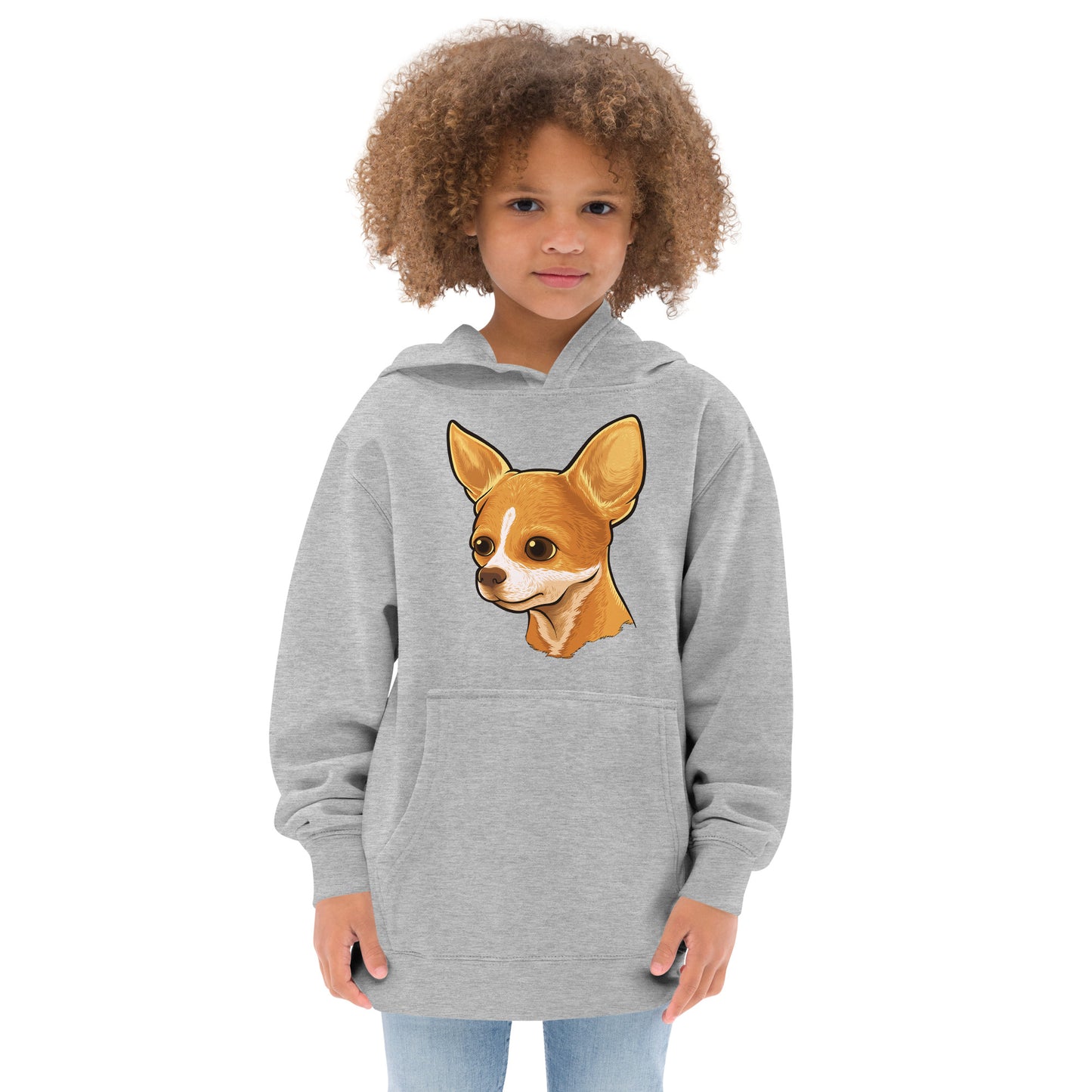 Chihuahua Dog Portrait Hoodie, No. 0572