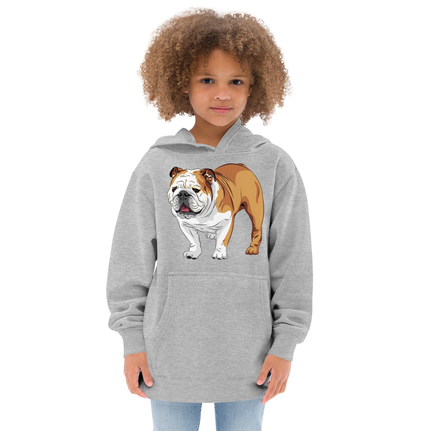 Cool English Bulldog Dog Hoodie, No. 0129