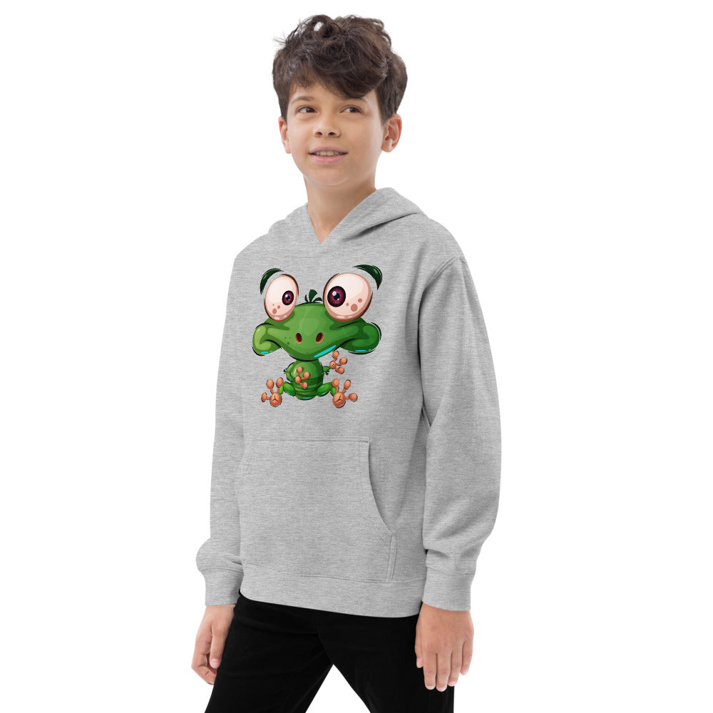 Comic Frog, Hoodies, No. 0036