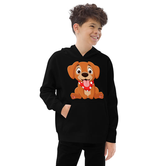 Cute Baby Dog Sitting Hoodie, No. 0147