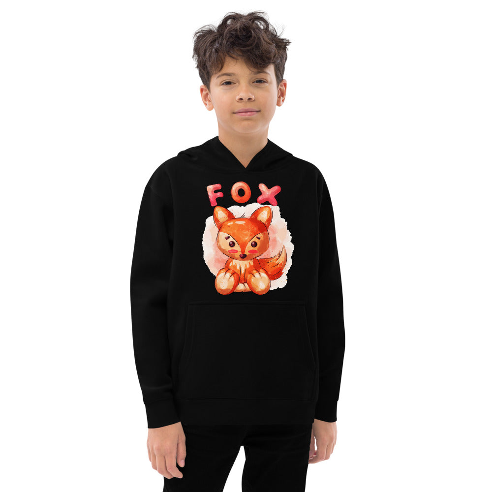 Cute Fox, Hoodies, No. 0423
