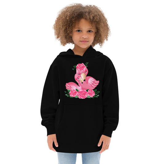 Cute Flamingo Mom and Baby Hoodie, No. 0080