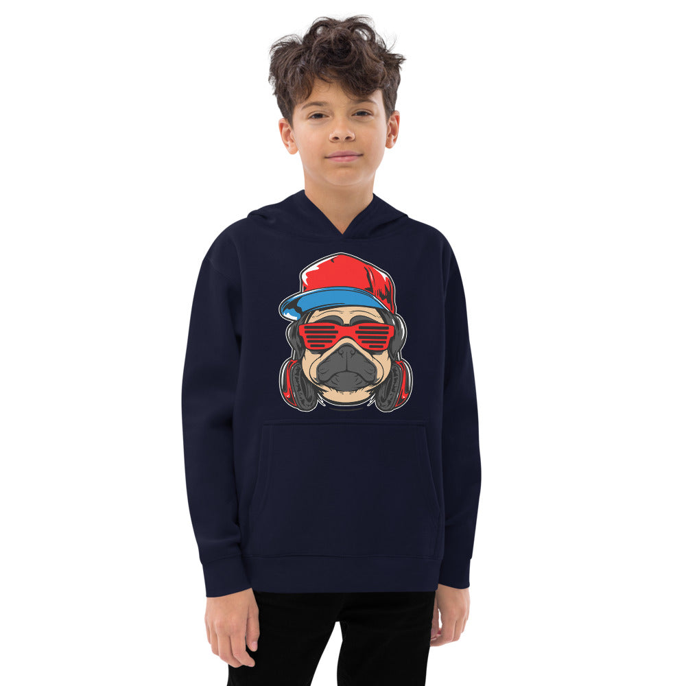 Cool Pug Dog, Hoodies, No. 0584