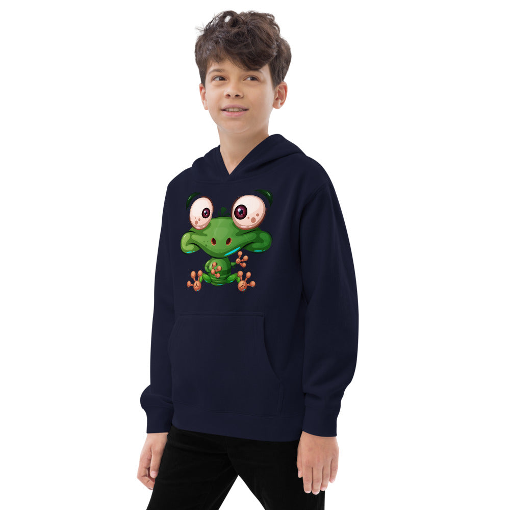 Comic Frog, Hoodies, No. 0036