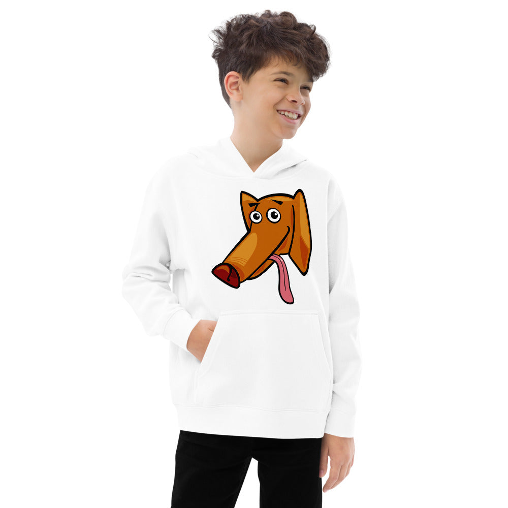 Comic Dog Face, Hoodies, No. 0115